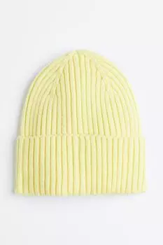 Вязаная шапка в рубчик H&amp;M