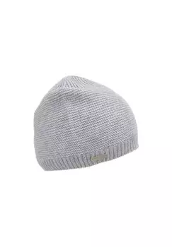 Вязаная шапка в волнистой структуре 18834-0 SEEBERGER, дымчато-серый