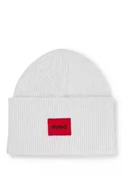 Вязаная шапка xaff 6 Hugo, белый