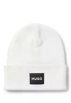 Вязаная шапка ксевон Hugo, белый