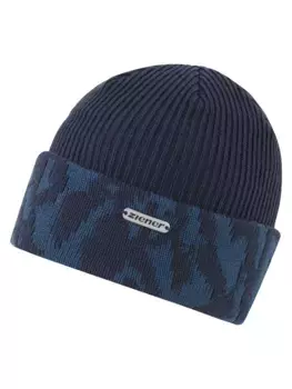 Вязаная шапка Ziener "IHANSIA", синий