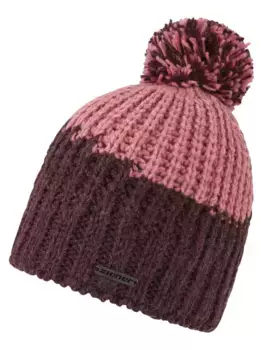 Вязаная шапка Ziener "INAJA", красный