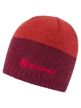 Вязаная шапка Ziener "Шапка IRUNO", красный