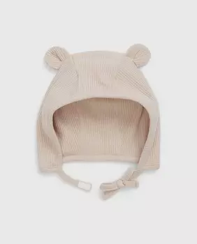 Вязаная шапочка на девочку Gap, бежевый