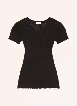 Вязаная шелковая рубашка Rosemunde, черный