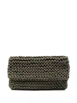 Вязаная сумка-клатч Odeeh, зеленый