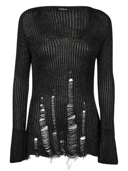 Вязаная толстовка DONDUP, черный