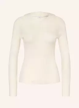 Вязаная толстовка с капюшоном Chloe Reiss, экрю