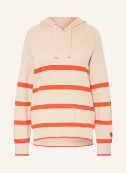 Вязаная толстовка с капюшоном Frieda & Freddies, бежевый