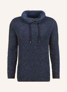 Вязаная толстовка с капюшоном Ragman, синий
