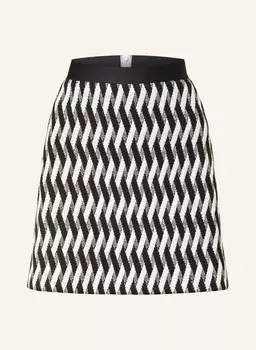 Вязаная юбка циракер Cinque, черный