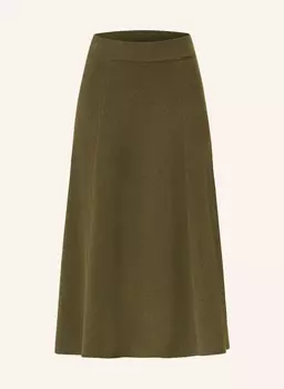 Вязаная юбка Closed, хаки