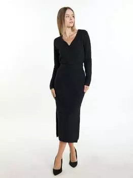 Вязаная юбка Dreimaster, черный