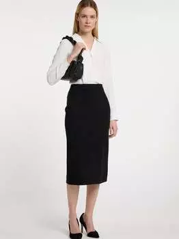 Вязаная юбка Dreimaster, черный