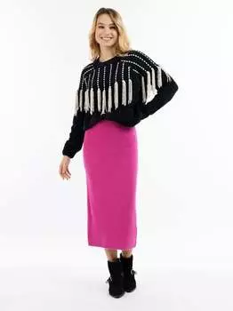 Вязаная юбка Izia, розовый