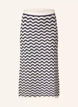 Вязаная юбка каро Fabienne Chapot, мультиколор