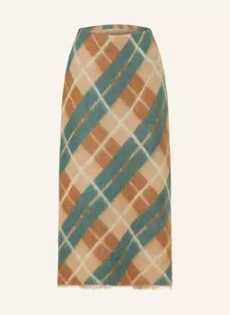 Вязаная юбка MARC CAIN, цвет 637 spice