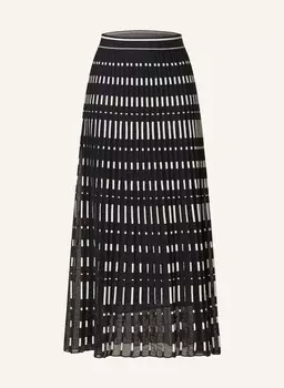 Вязаная юбка Marc Cain, синий