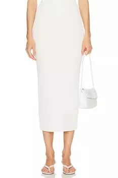 Вязаная юбка миди By marianna ramina L'Academie, ivory