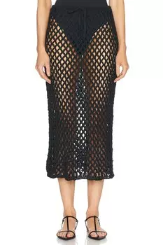 Вязаная юбка Моана HAIGHT., черный