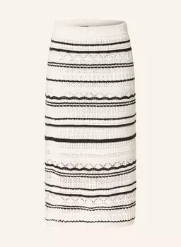 Вязаная юбка Oui, экрю