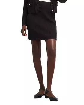 Вязаная юбка Sairey HOBBS LONDON, черный