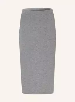 Вязаная юбка свара Van Laack, серый