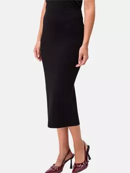 Вязаная юбка Zero, черный