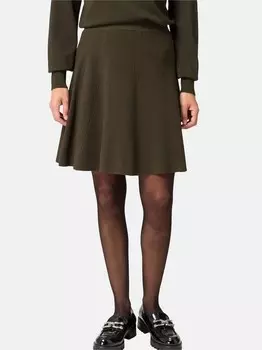 Вязаная юбка Zero, зеленый