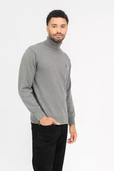 Вязаная водолазка Budmil, серый