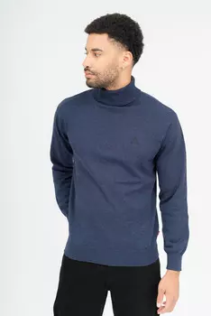 Вязаная водолазка Budmil, синий