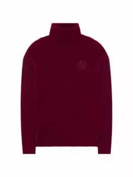 Вязаная водолазка Interlocking G Gucci, бордовый
