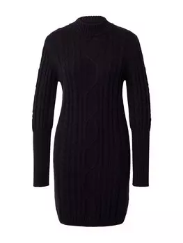 Вязанное платье About You Indira, черный