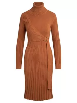 Вязанное платье Apart, карамель