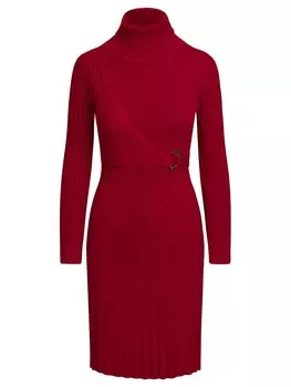 Вязанное платье Apart, красный