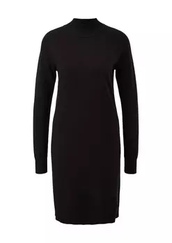 Вязанное платье COMMA, черный