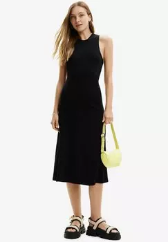 Вязанное платье Desigual, черный