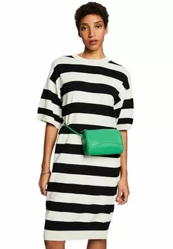 Вязанное платье Esprit, черный