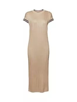 Вязанное платье Esprit, песок