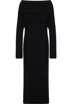 Вязанное платье Faina, черный