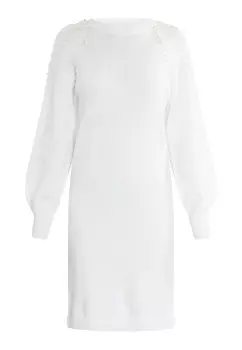 Вязанное платье faina Tuxe, белый