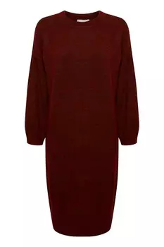 Вязанное платье Fransa, красный