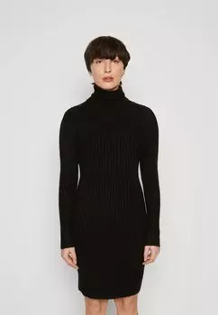 Вязанное платье GAP, черный