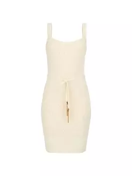 Вязанное платье GUESS, белый