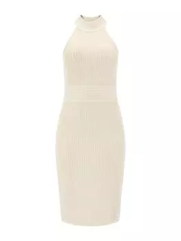 Вязанное платье Guess, белый