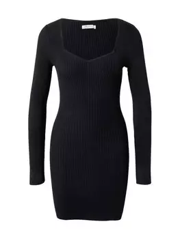 Вязанное платье Hollister, черный