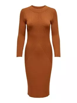 Вязанное платье JDY, коричневый