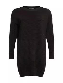 Вязанное платье Kaffe, черный