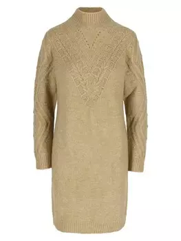 Вязанное платье Lolaliza, бежевый