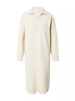 Вязанное платье Monki, крем